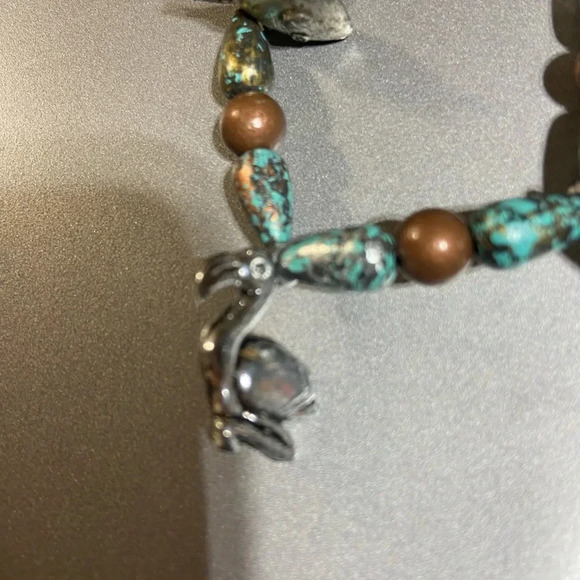 Beaded charm bracelet - Picture 5 of 6